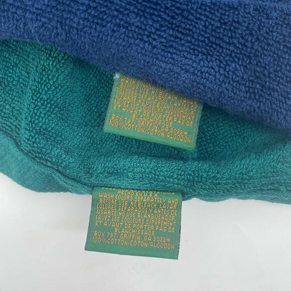 UAW Region 2B Golf Bowling Towel Lot Rich Rankin Director Navy Blue Green Yellow - Picture 7 of 7